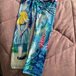 Alice in Wonderland Leggings.